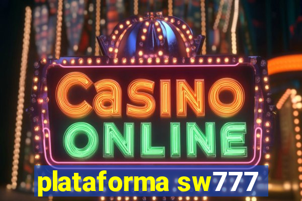 plataforma sw777